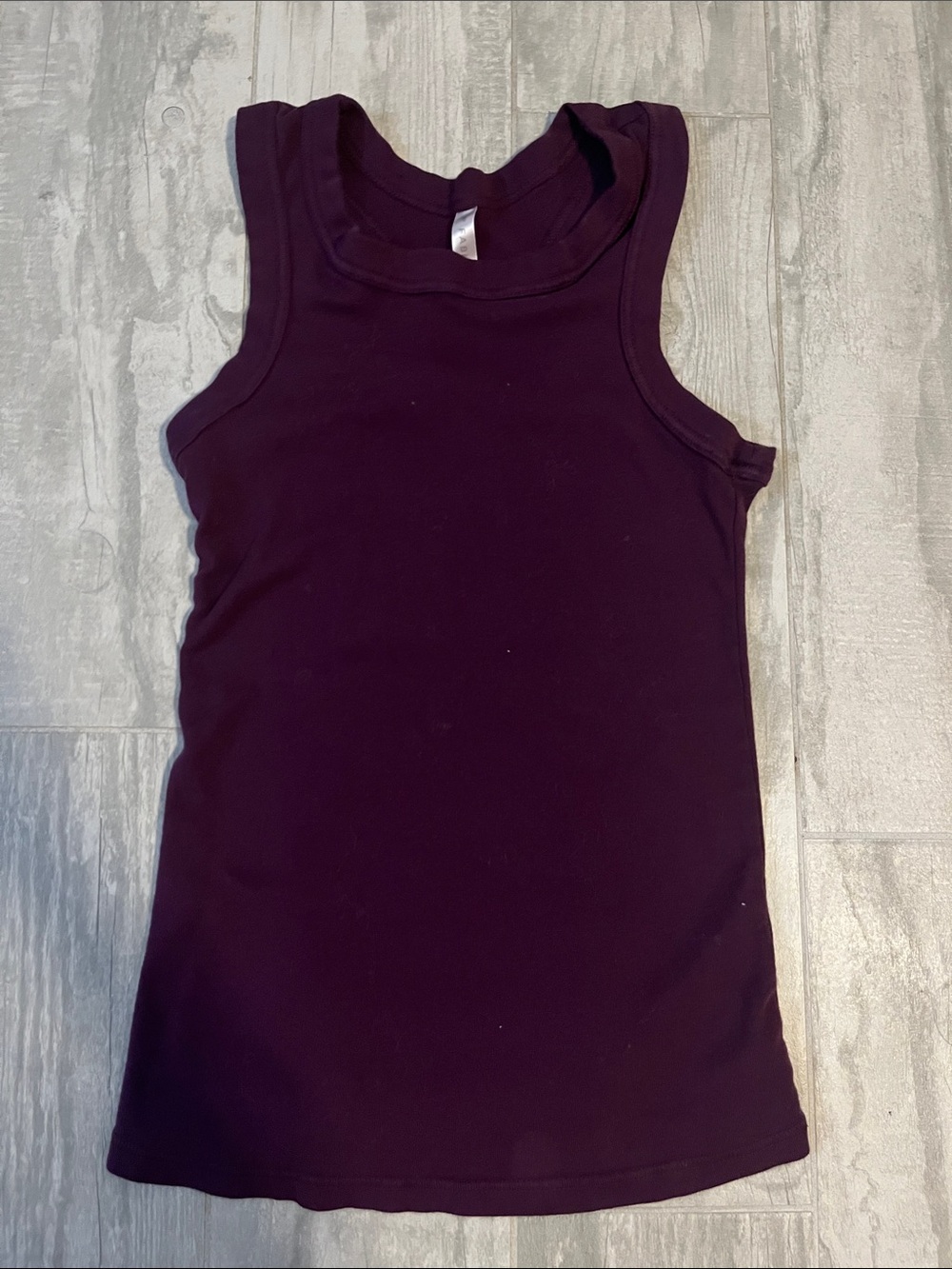 Fabletics Classic Women’s Sleeveless Tank Top — Deep Plum
